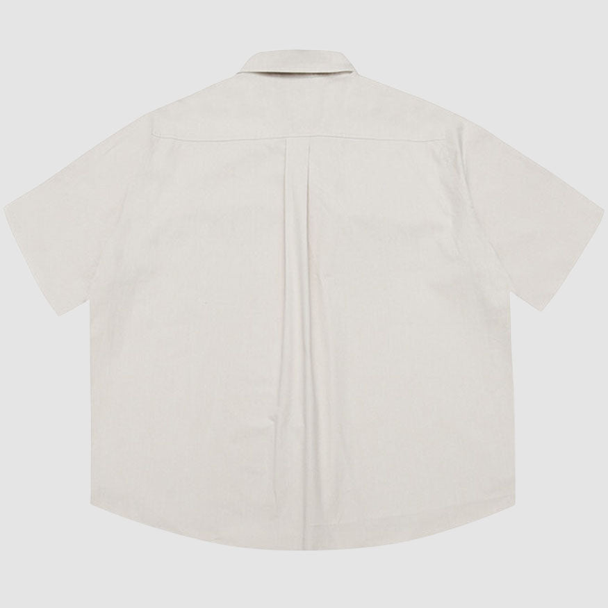 Style Core Aesthetics, New Style Trends Simple Pocket Patch Shirts