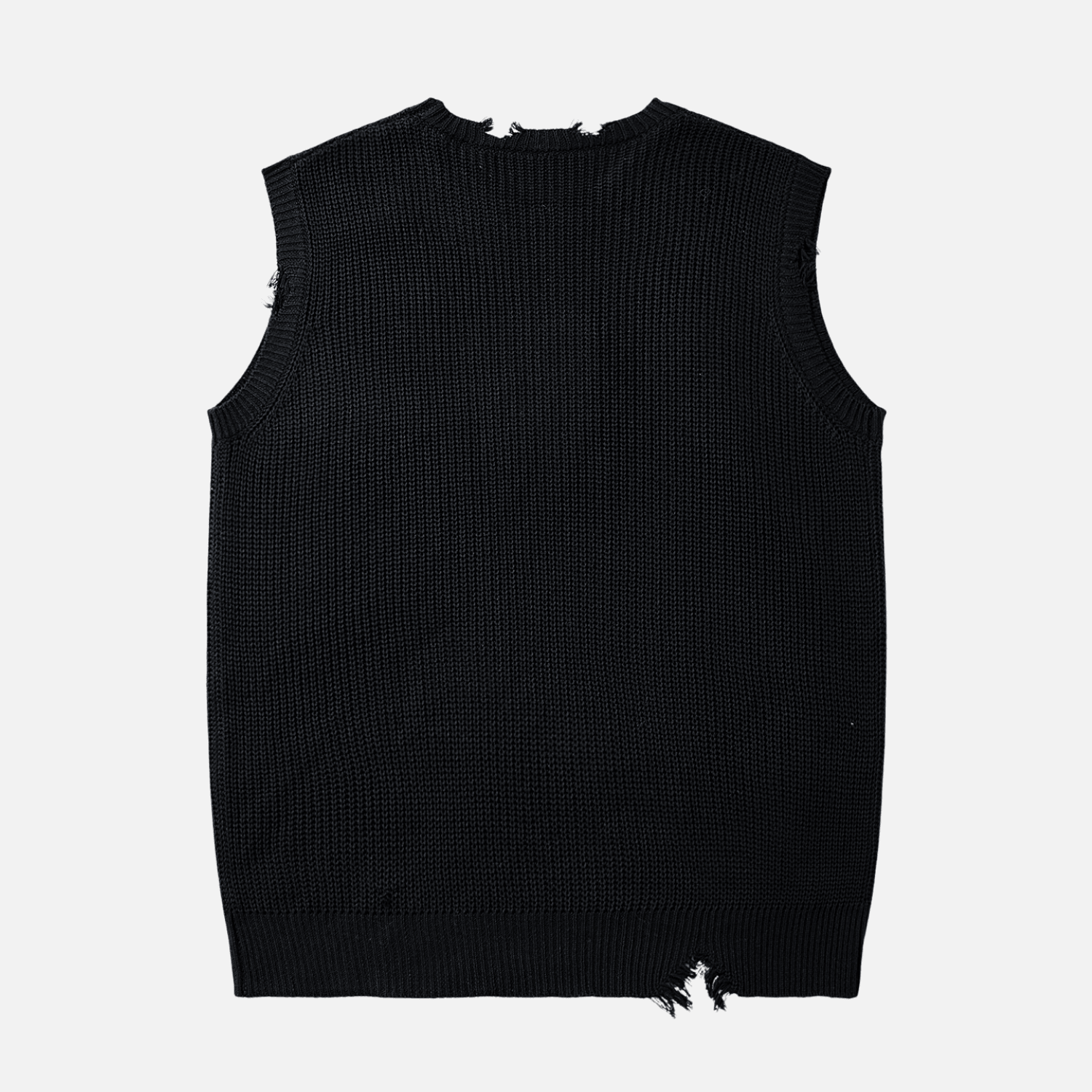 Style Core Aesthetics, New Style Trends Skull Sleeveless Knit Sweater