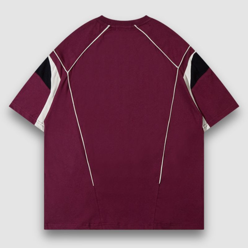 Style Core Aesthetics, New Style Trends Solid Patch Racing Tee