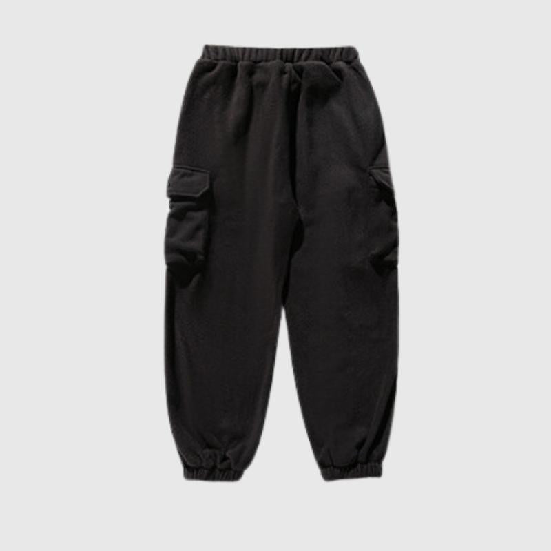Style Core Aesthetics, New Style Trends Spacious Pocket Loose Fit Fleece Utility Pants