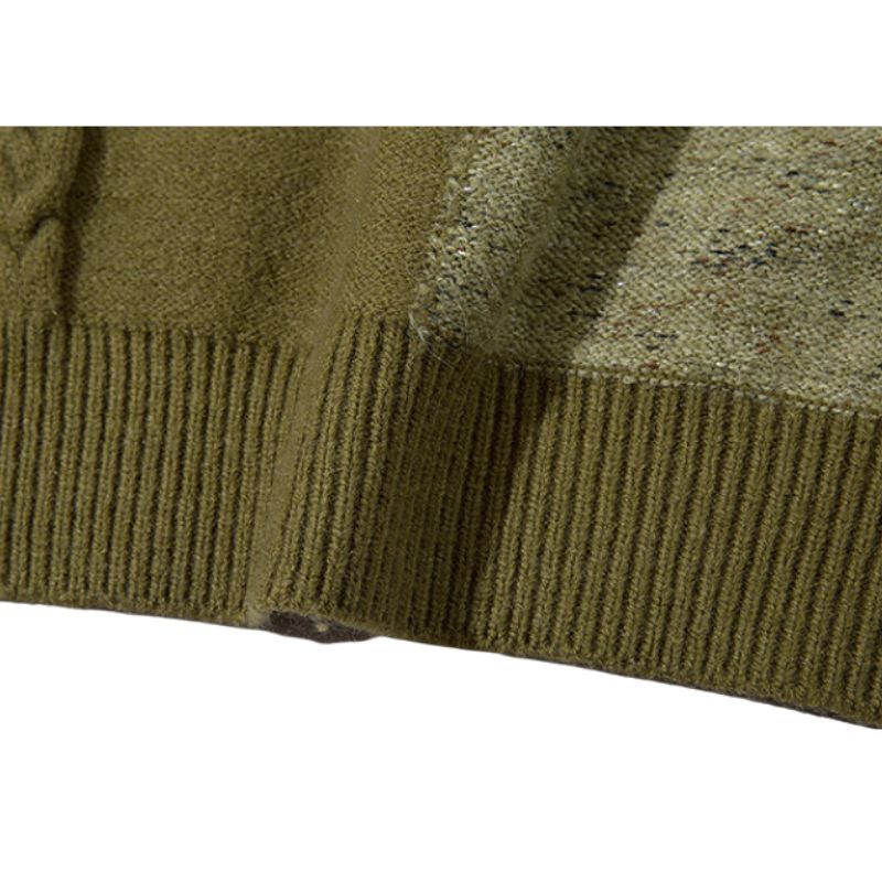 Style Core Aesthetics, New Style Trends Sporadic Checkered Vintage Sweater