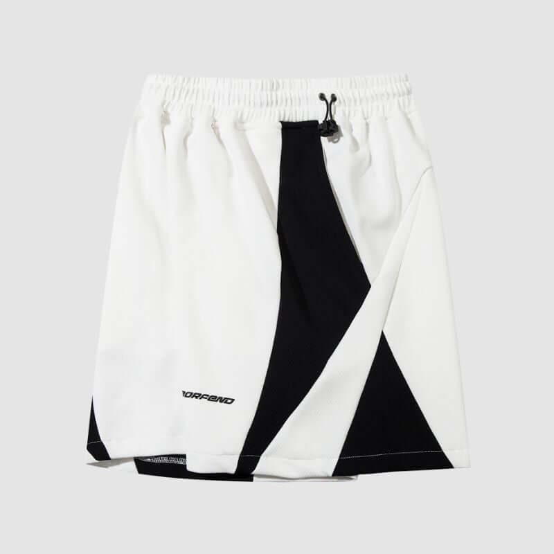 Style Core Aesthetics, New Style Trends Sports Color Block Shorts