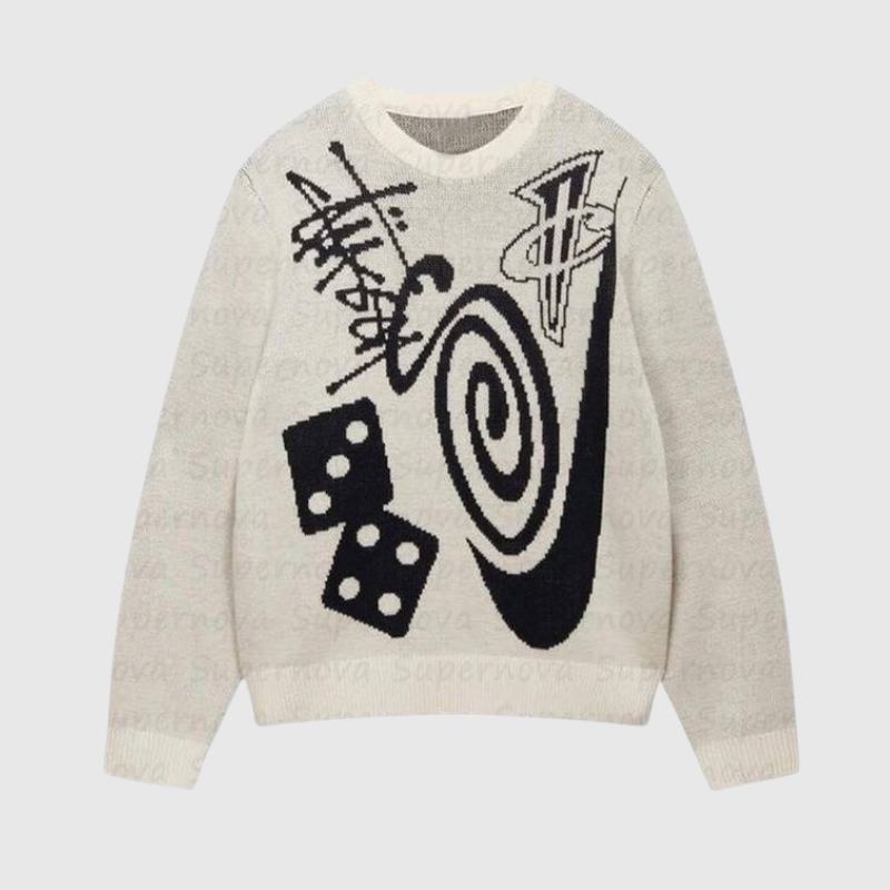 Style Core Aesthetics, New Style Trends Street Chic Artistic Sweater