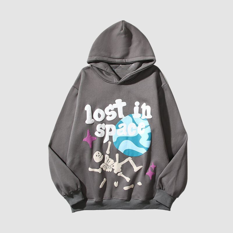 Style Core Aesthetics, New Style Trends Street Vintage Graffiti Print Hoodies