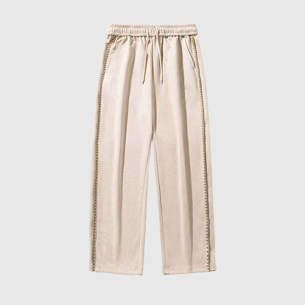 Style Core Aesthetics, New Style Trends Stripe Detail Casual Pants