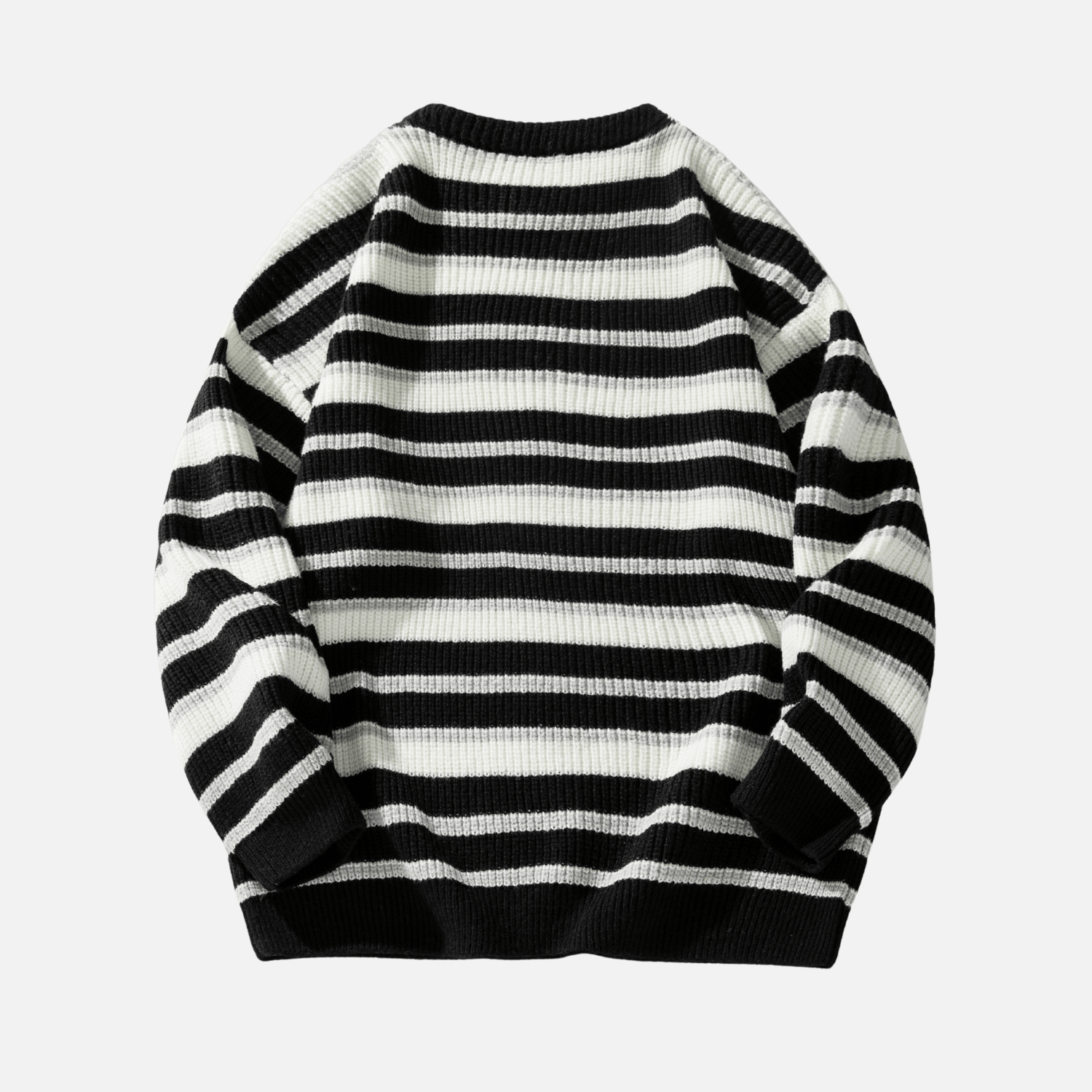 Style Core Aesthetics, New Style Trends Striped Heavy Knit Sweater