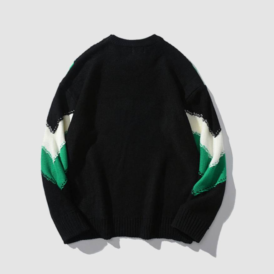 Style Core Aesthetics, New Style Trends Stylish Chevron Striped Sweater