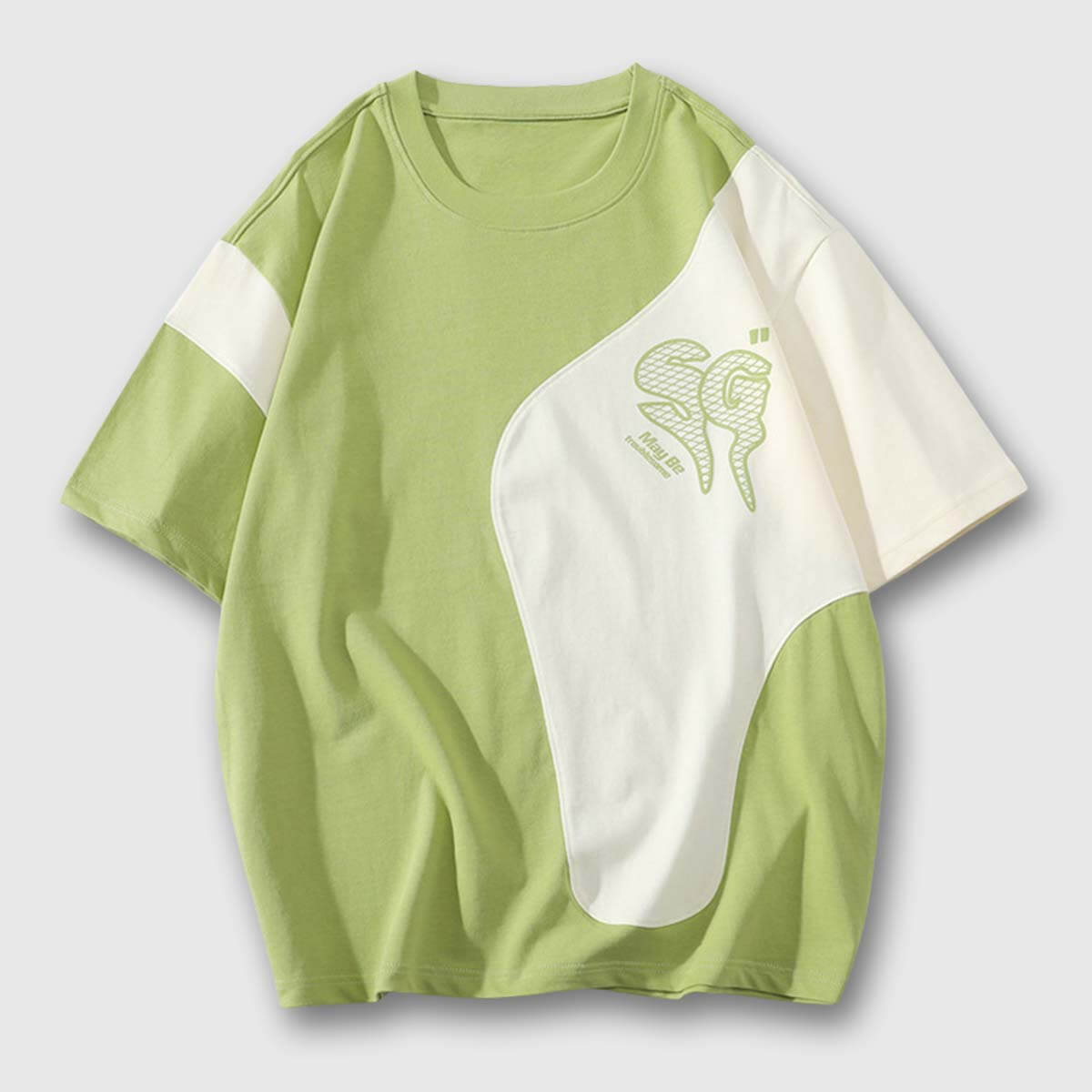 Style Core Aesthetics, New Style Trends Summer Colorblock Tee