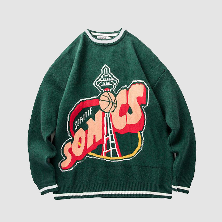 Style Core Aesthetics, New Style Trends SuperSonics Trendy Sweater