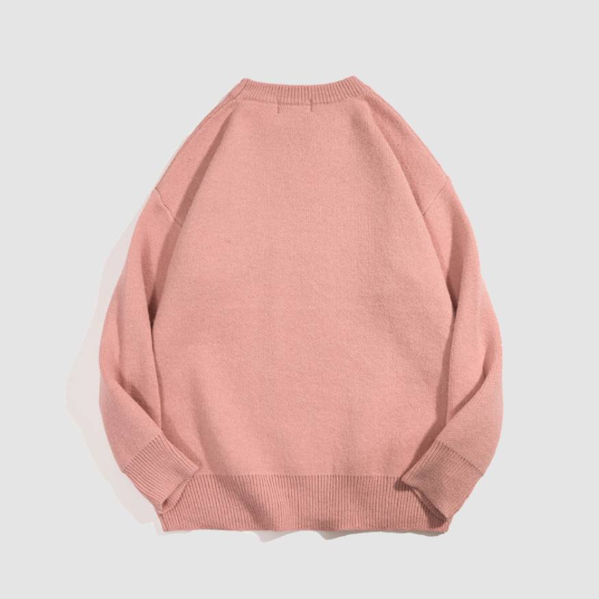 Style Core Aesthetics, New Style Trends Tassel Flower Pattern Sweater