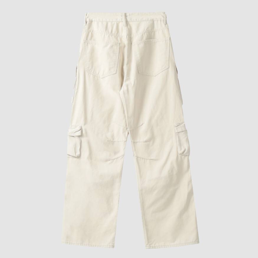 Style Core Aesthetics, New Style Trends Three-Dimensional Patch Pocket Cargo Pants
