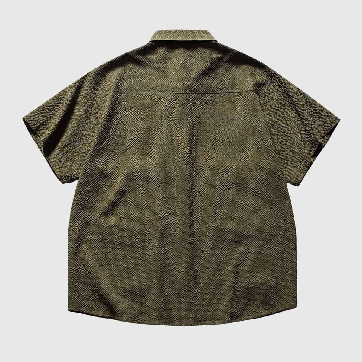 Style Core Aesthetics, New Style Trends Utility Texture Pocket Shirt