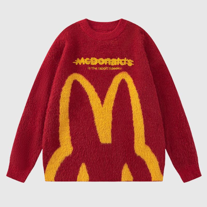 Style Core Aesthetics, New Style Trends Vintage Autumn Oversized Knit Sweater