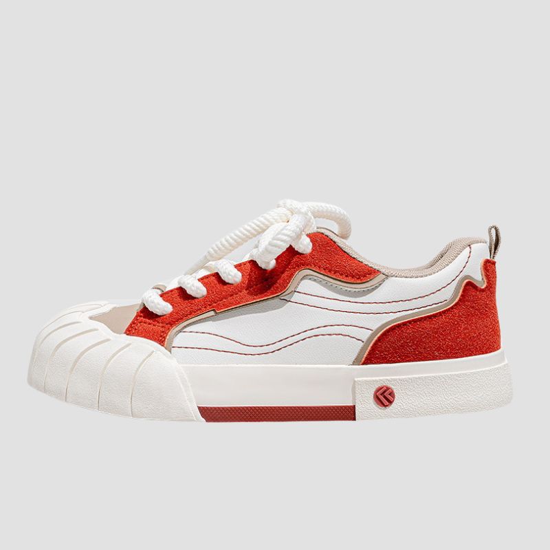 Style Core Aesthetics, New Style Trends Vintage Biscuit Casual Sneakers