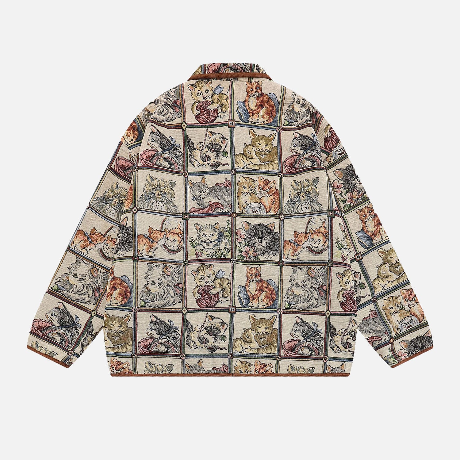Style Core Aesthetics, New Style Trends Vintage Cat Embroidered Bomber Jackets