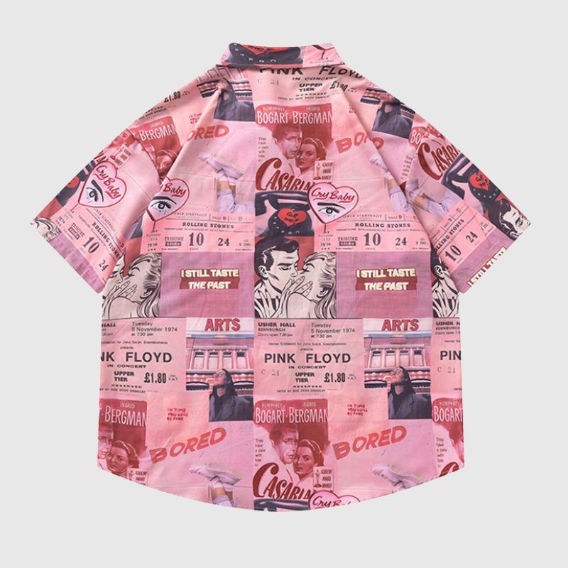 Style Core Aesthetics, New Style Trends Vintage Character Shirts