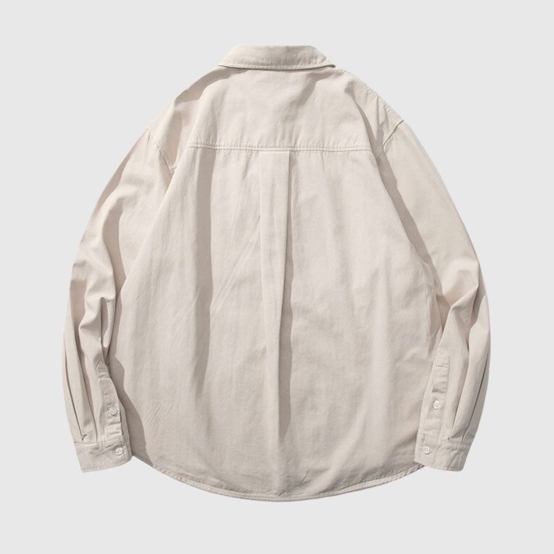 Style Core Aesthetics, New Style Trends Vintage Contrast Patchwork Shirts