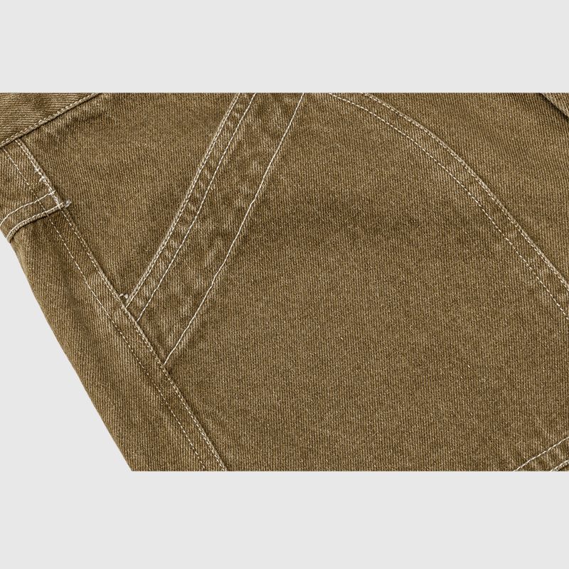 Style Core Aesthetics, New Style Trends Vintage Distressed Solid Jorts