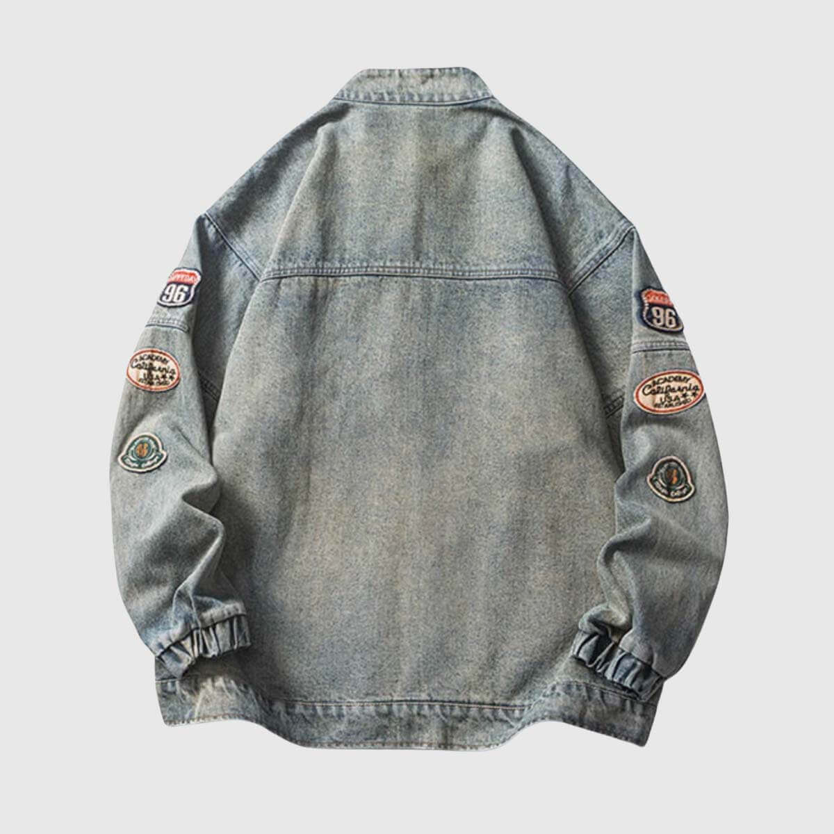 Style Core Aesthetics, New Style Trends Vintage Embroidered Denim Jacket