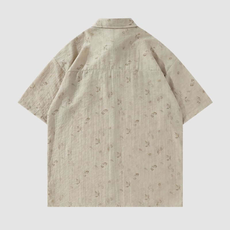 Style Core Aesthetics, New Style Trends Vintage Floral Full Print Shirts