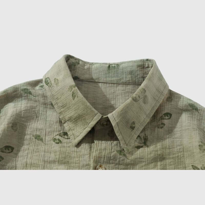 Style Core Aesthetics, New Style Trends Vintage Floral Full Print Shirts