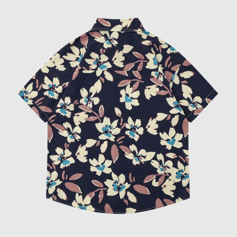 Style Core Aesthetics, New Style Trends Vintage Floral Shirts