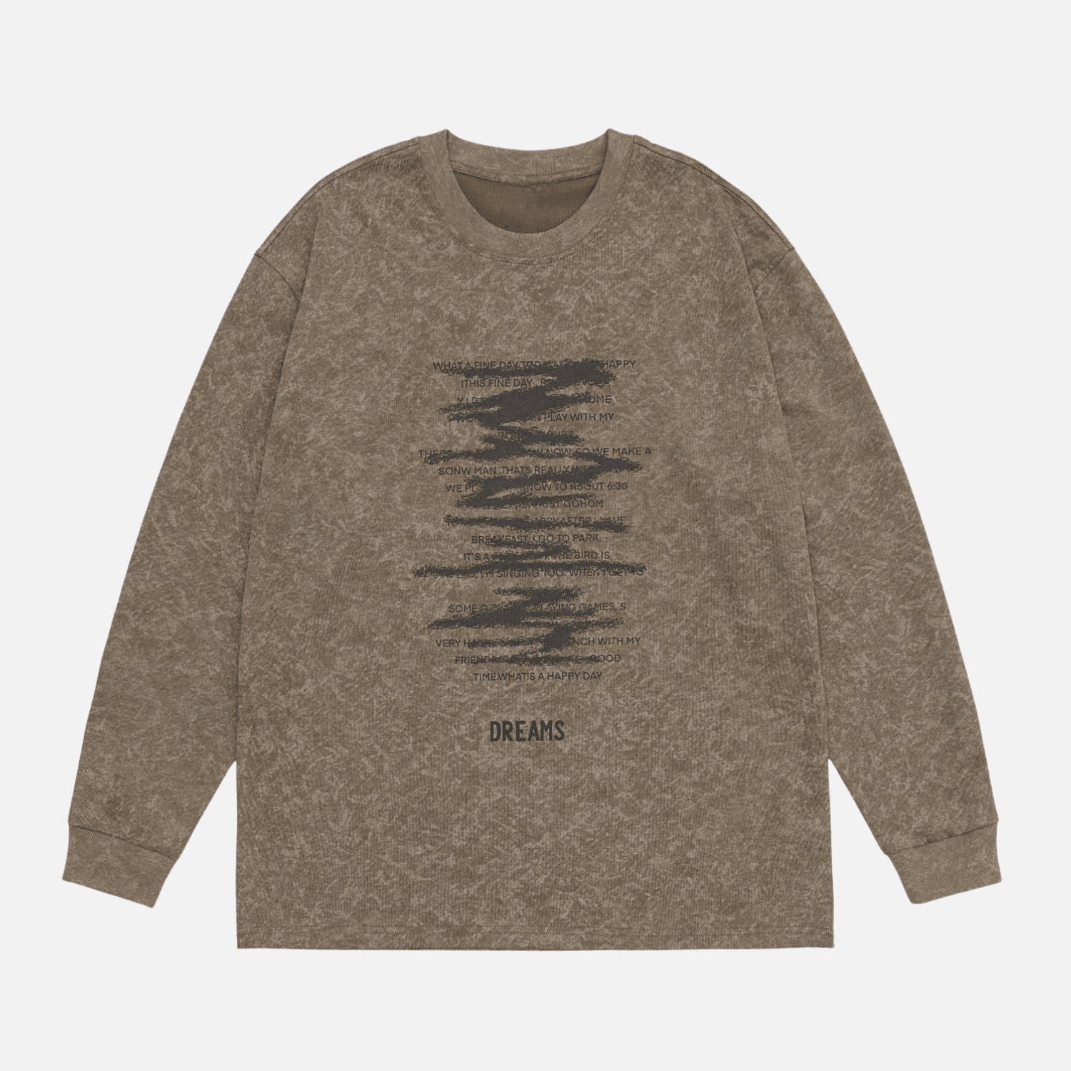 Style Core Aesthetics, New Style Trends Vintage Graphic Long Sleeve Tee