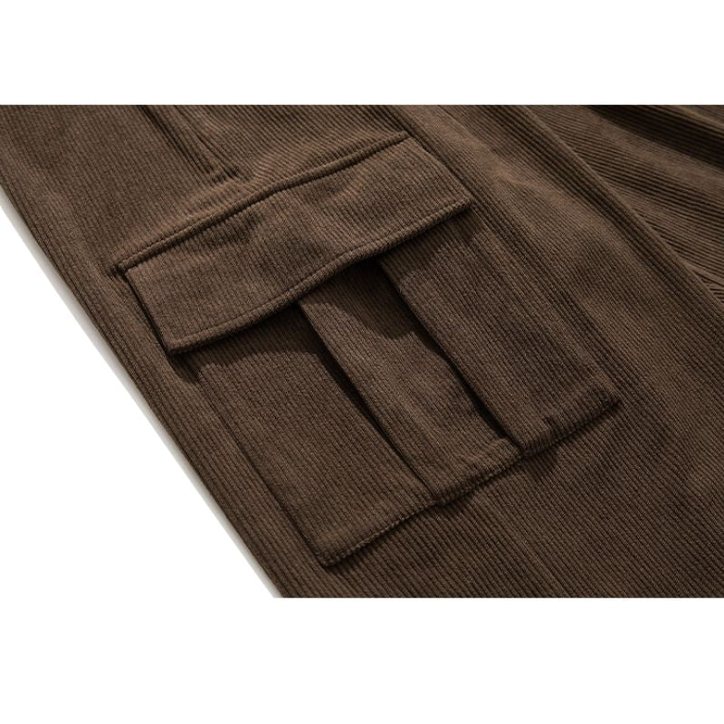 Style Core Aesthetics, New Style Trends Vintage Loose-Fit Japanese Corduroy Pants