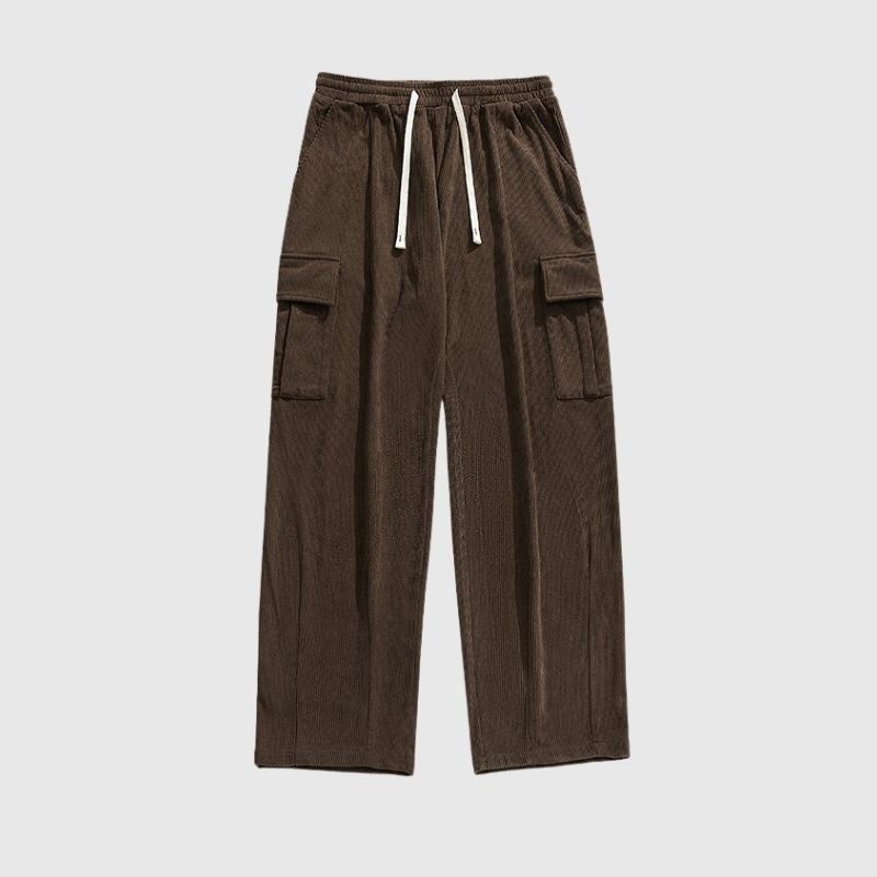 Style Core Aesthetics, New Style Trends Vintage Loose-Fit Japanese Corduroy Pants