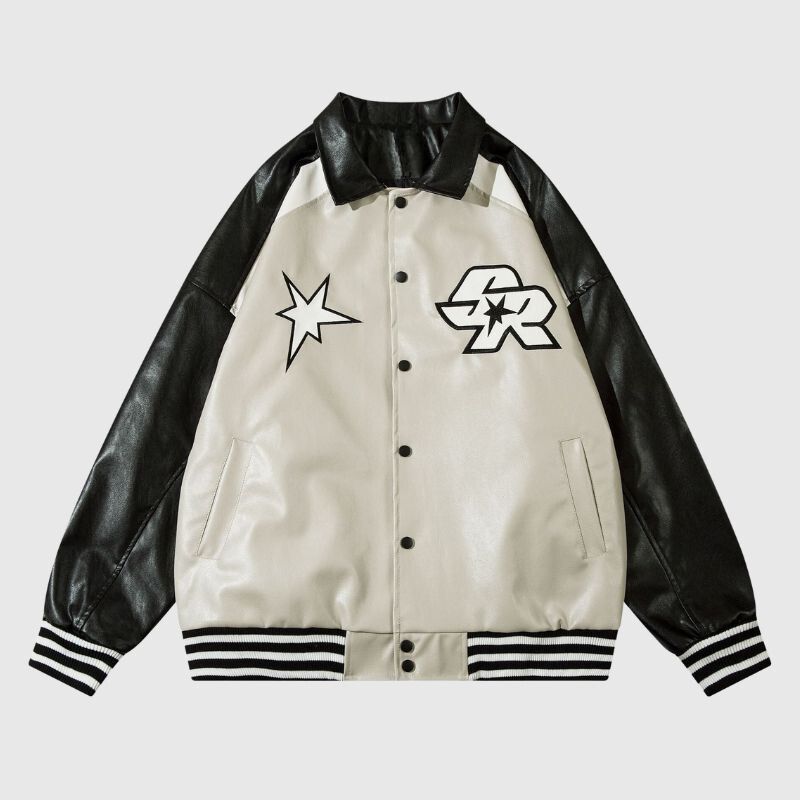 Style Core Aesthetics, New Style Trends Vintage Original Loose Fit Leather Jacket