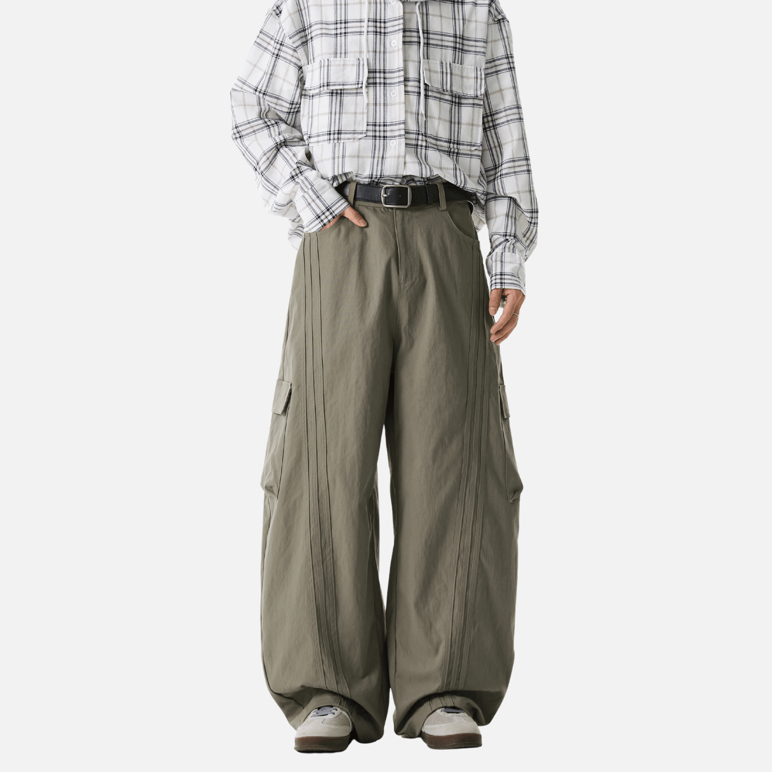 Style Core Aesthetics, New Style Trends Vintage Patchwork Cargo Pants