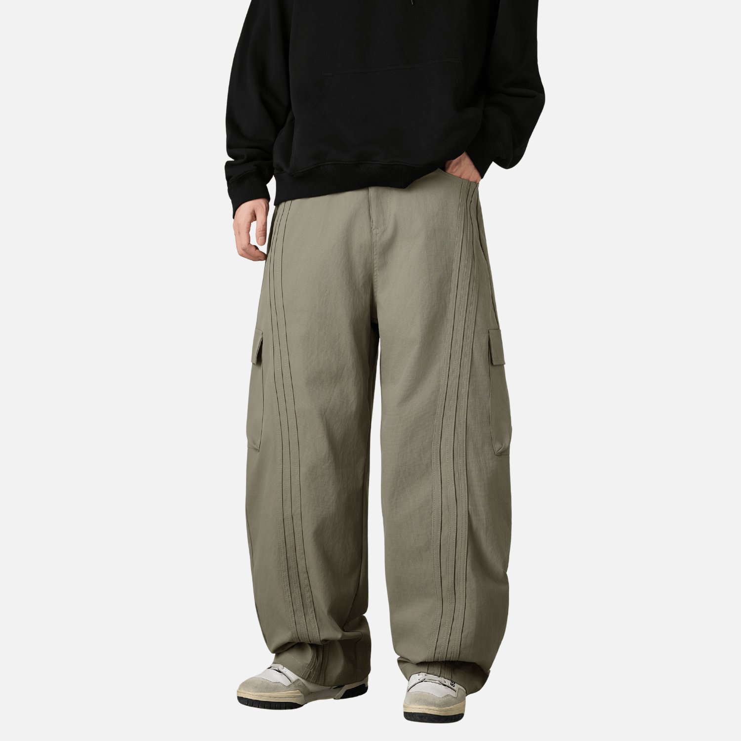 Style Core Aesthetics, New Style Trends Vintage Patchwork Cargo Pants