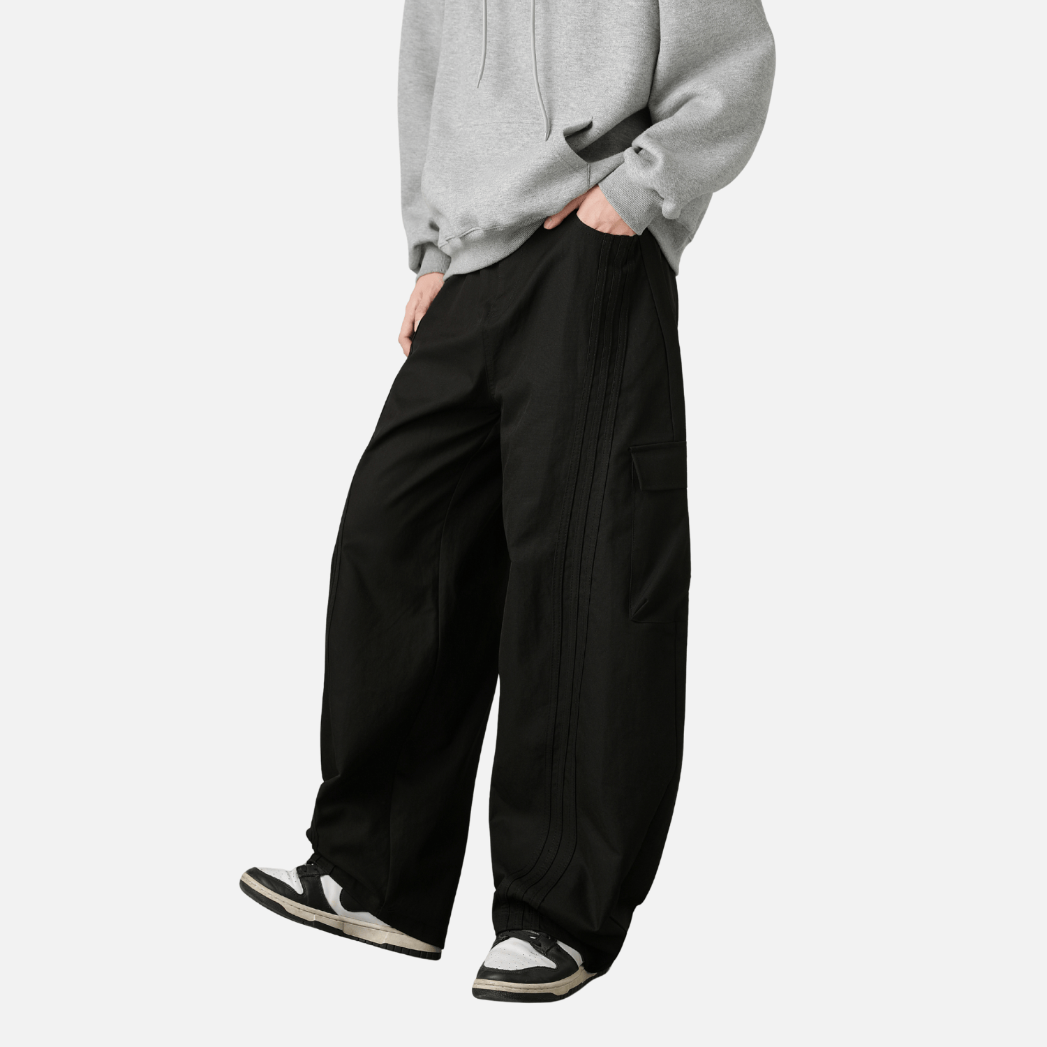 Style Core Aesthetics, New Style Trends Vintage Patchwork Cargo Pants