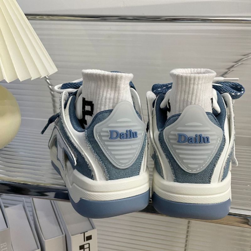 Style Core Aesthetics, New Style Trends Vintage Patchwork Sneakers