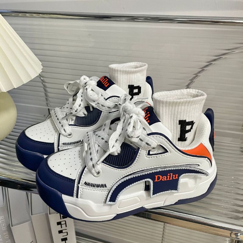 Style Core Aesthetics, New Style Trends Vintage Patchwork Sneakers