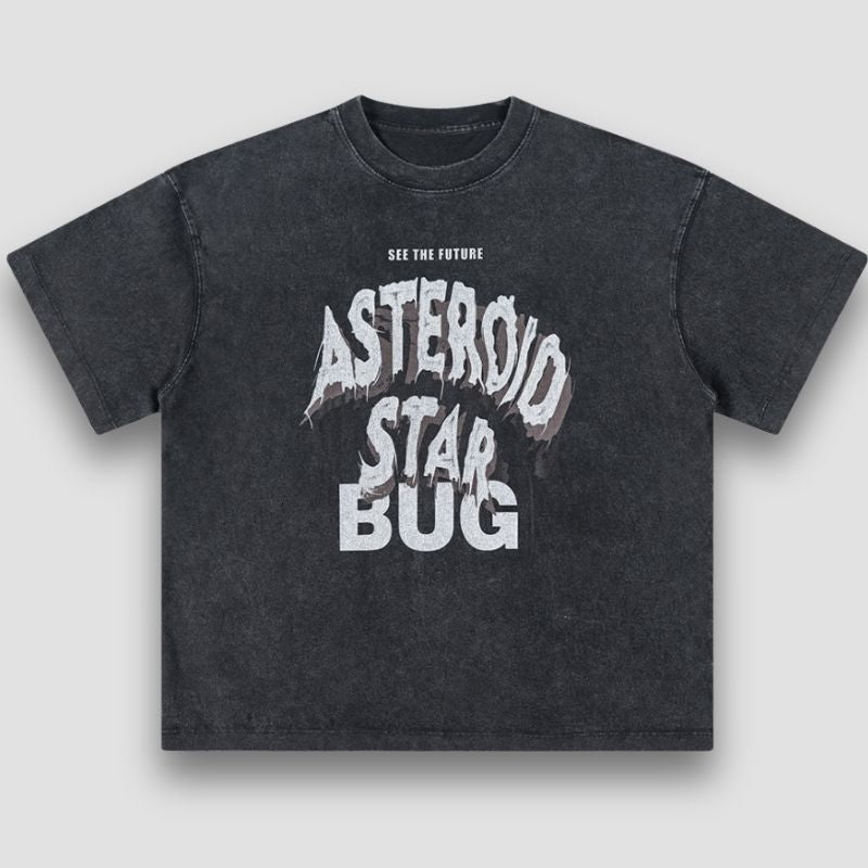 Style Core Aesthetics, New Style Trends Washed Cotton Print Tee