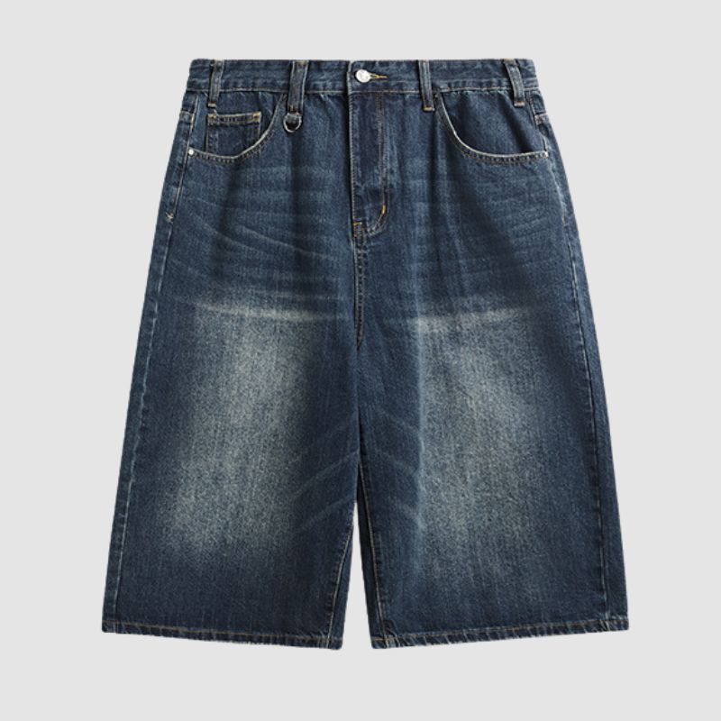 Style Core Aesthetics, New Style Trends Washed Wide Leg Jorts