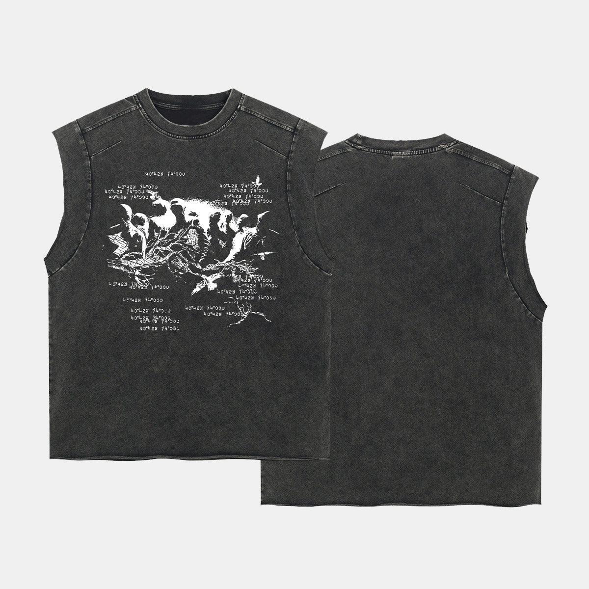 Style Core Aesthetics, New Style Trends Wax-Dye Print Tank Top