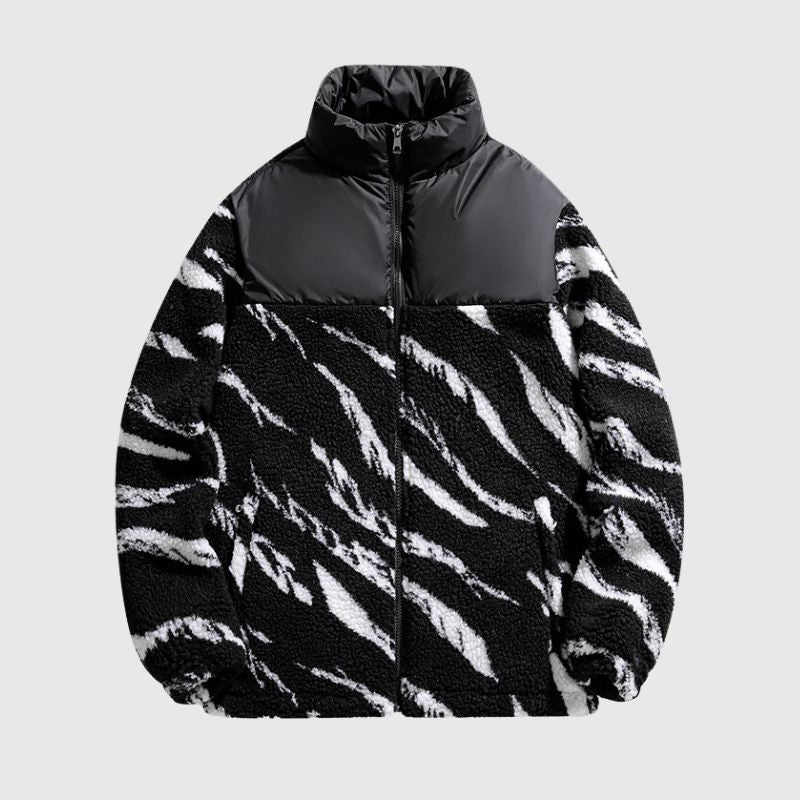 Style Core Aesthetics, New Style Trends Winter Sherpa-Lined Hooded Coat