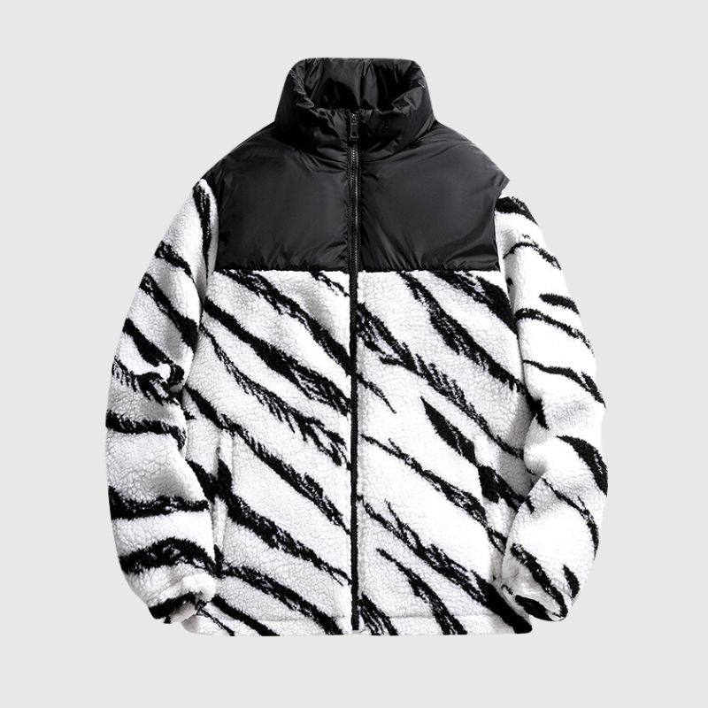 Style Core Aesthetics, New Style Trends Winter Sherpa-Lined Hooded Coat