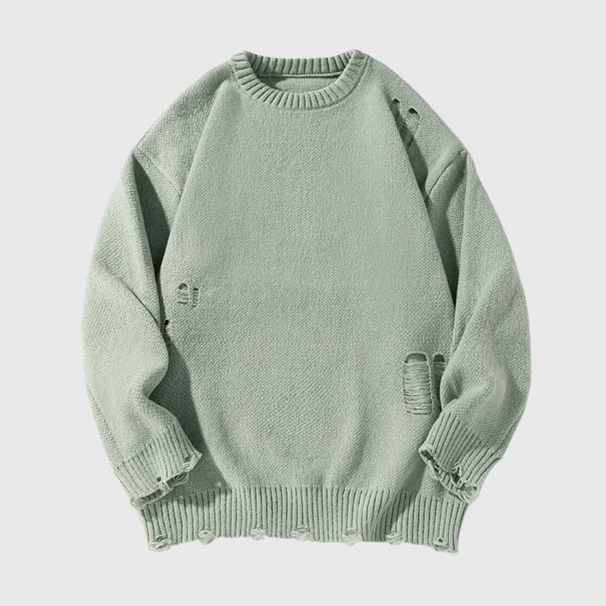 Style Core Aesthetics, New Style Trends Worn-In Knit Sweater