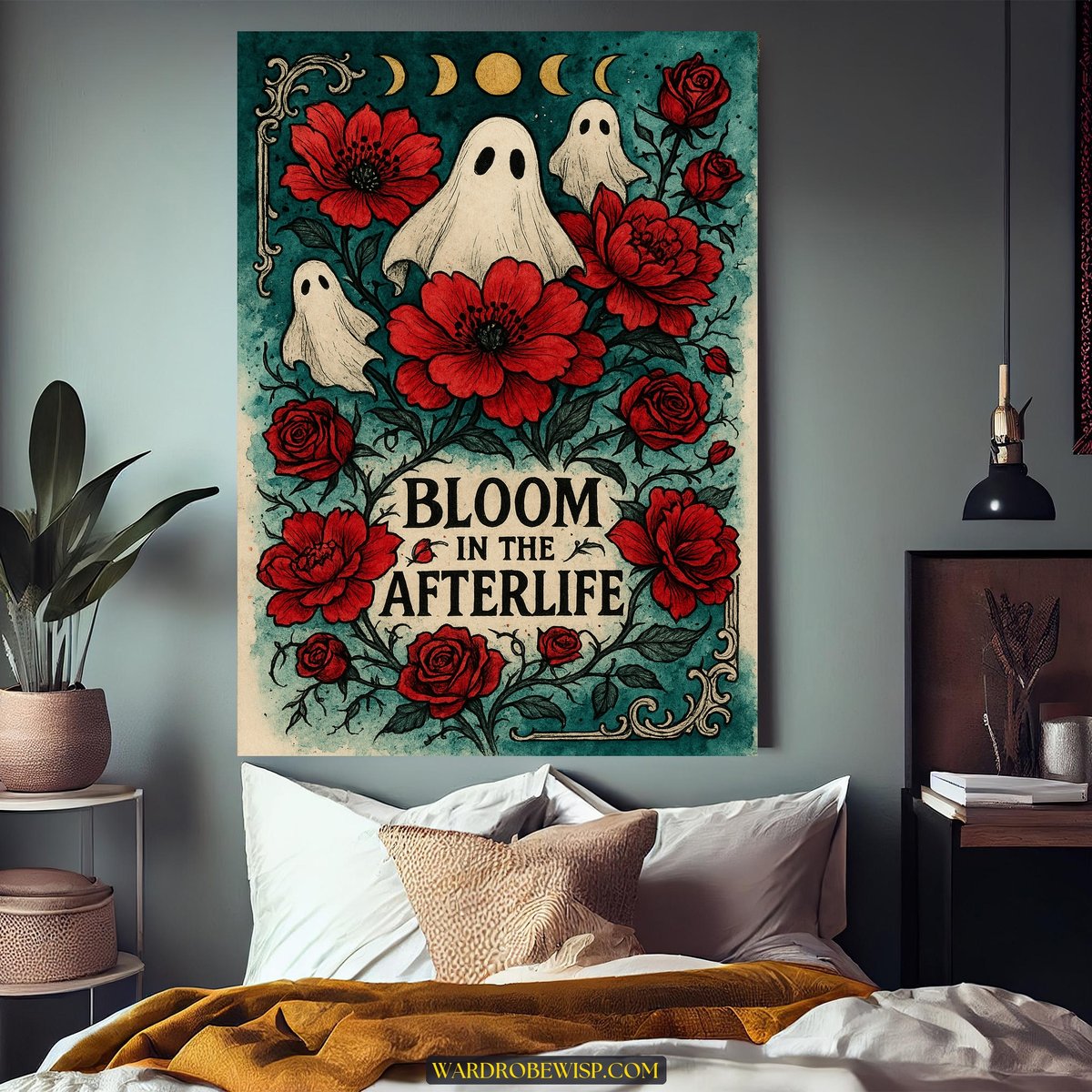 Bloom in the Afterlife Wall Art canvas