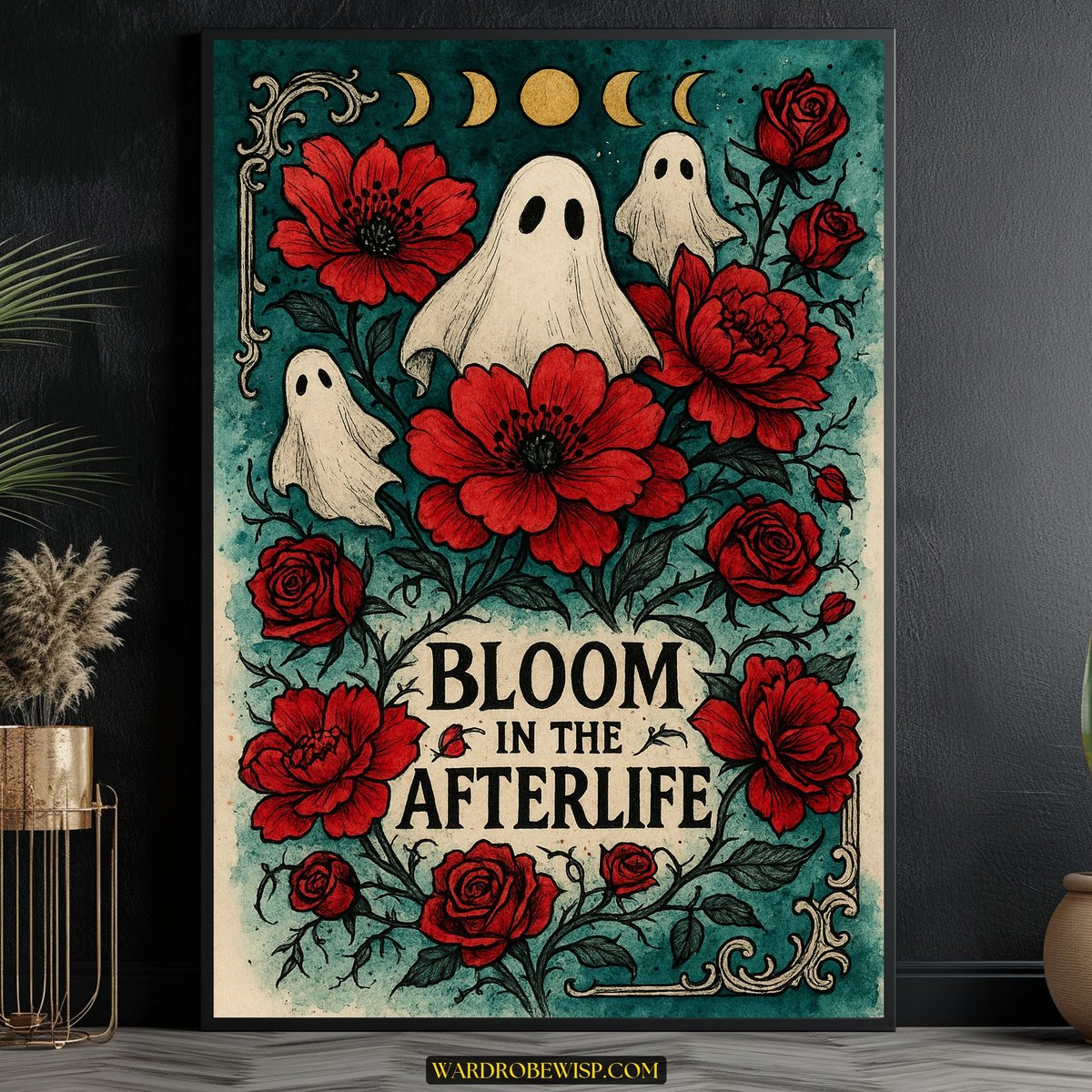 Bloom in the Afterlife Wall Art canvas