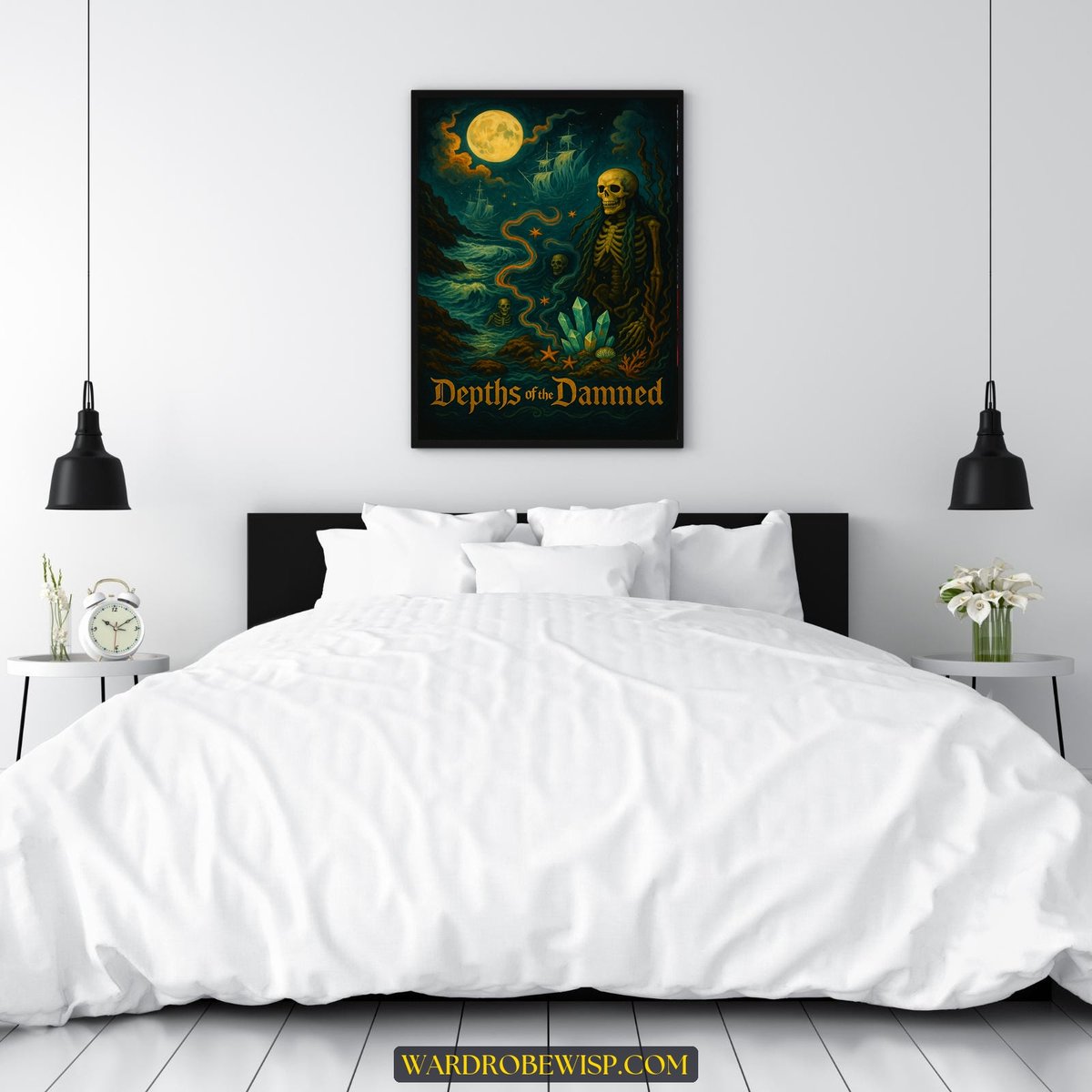 Depths of the Damned Wall Art canvas