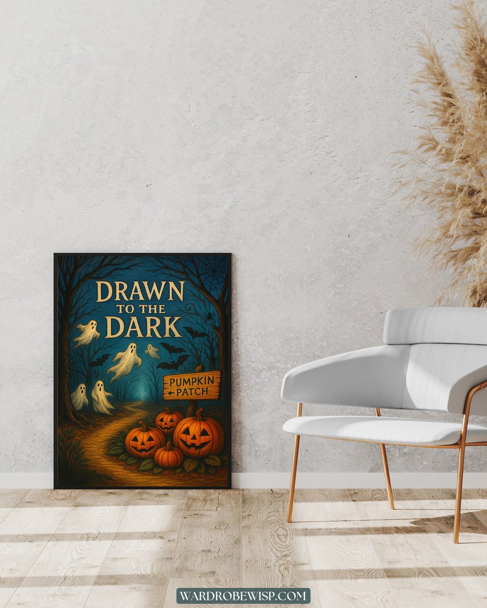 Halloween Ghost Art canvas
