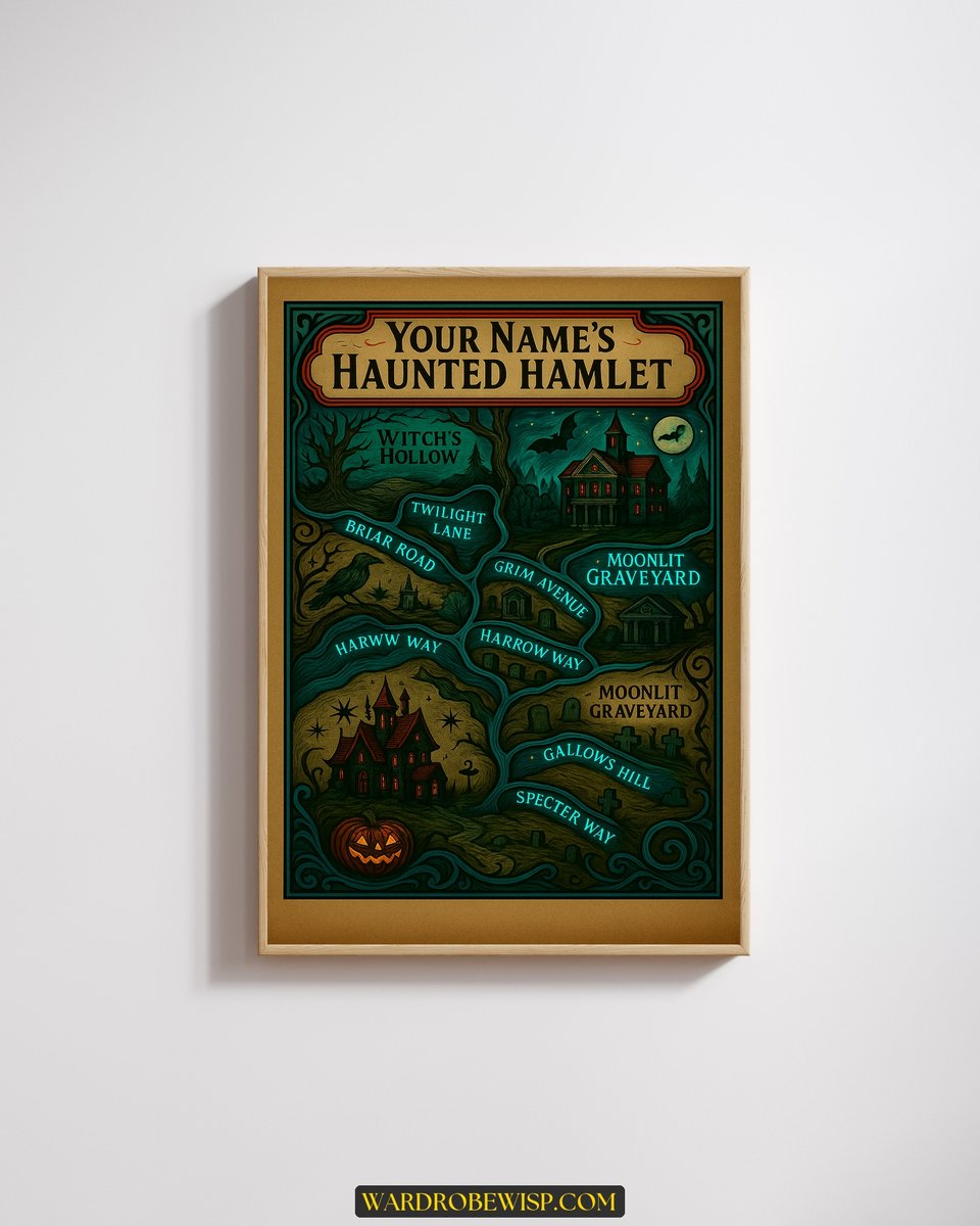 Haunted Hamlet Map canvas