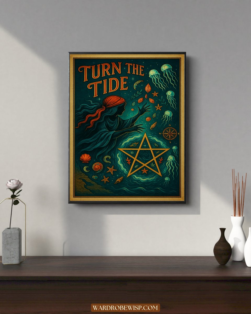 Sea Witch Wall Art canvas
