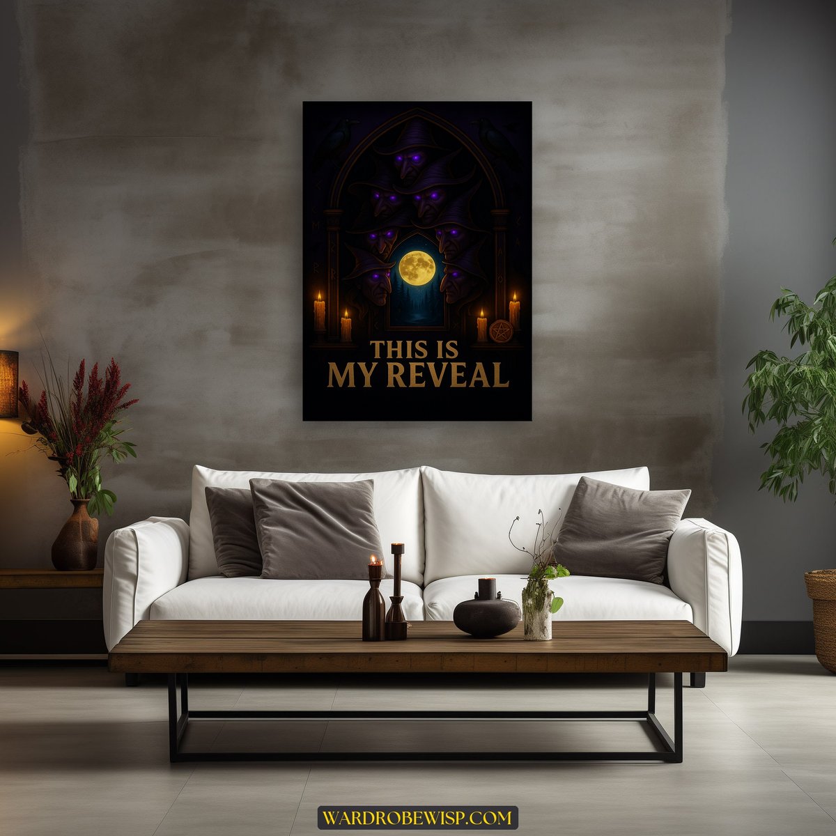 This Is My Reveal Art canvas