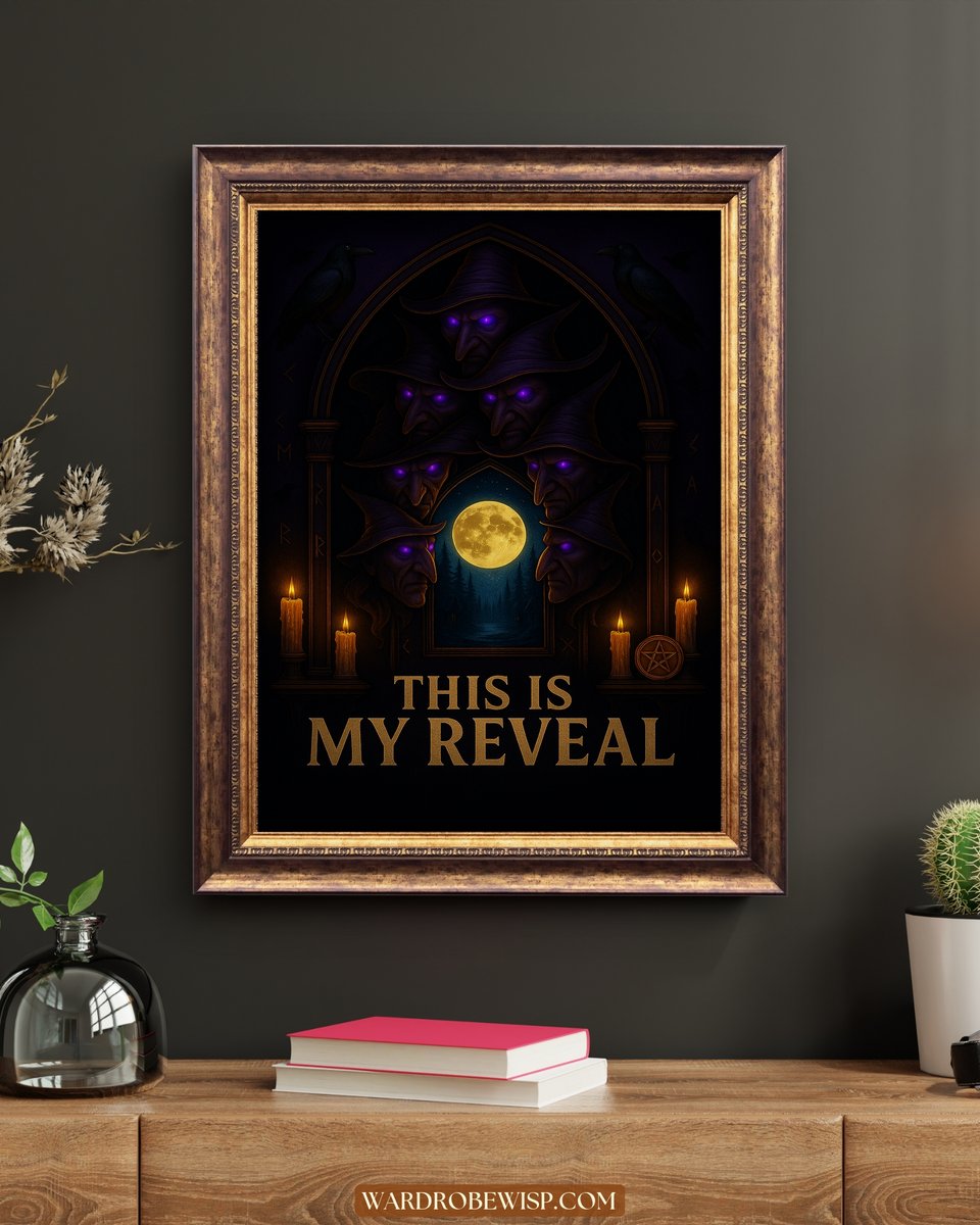 This Is My Reveal Art canvas