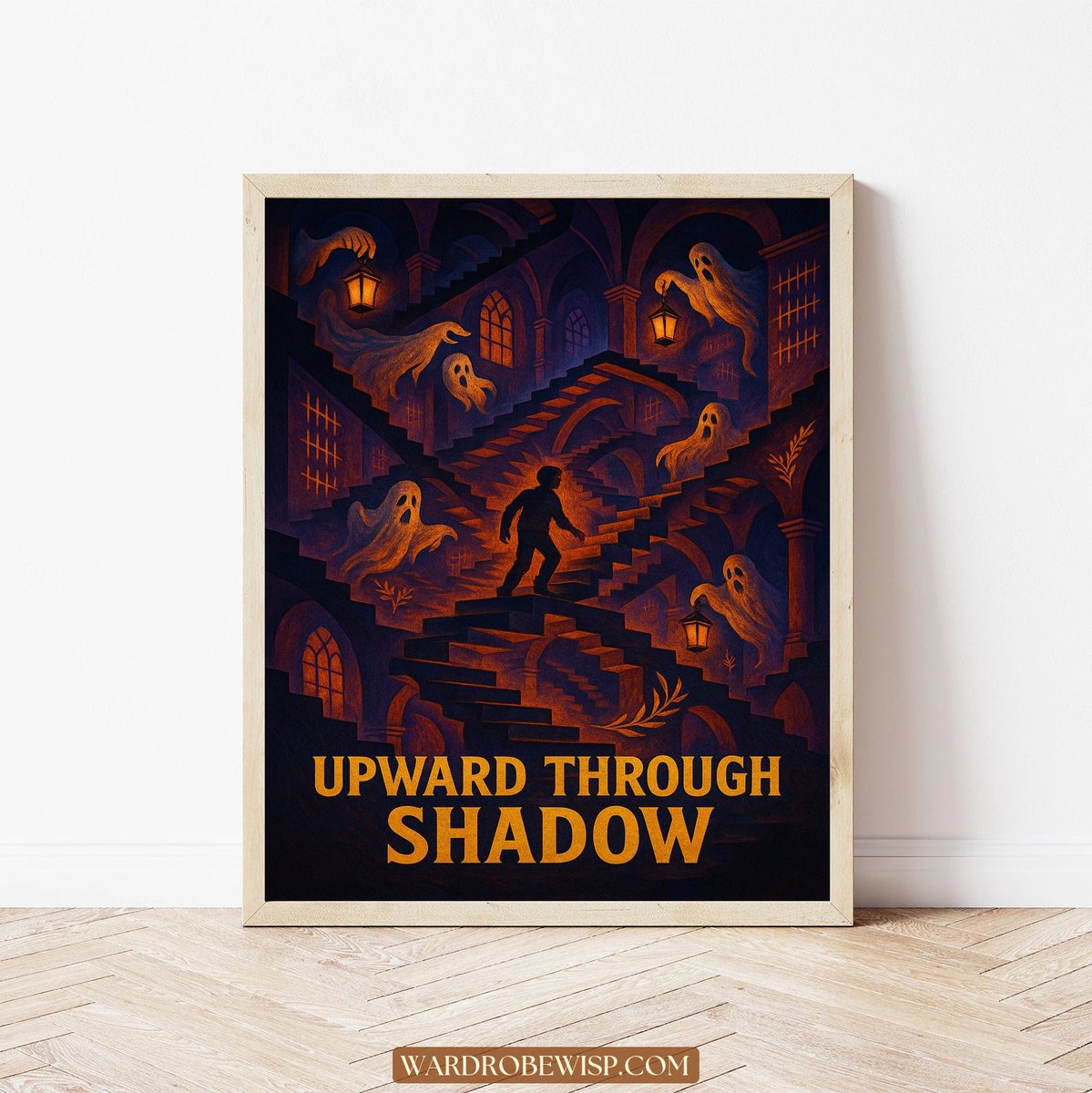 Upward Through Shadow Canvas canvas